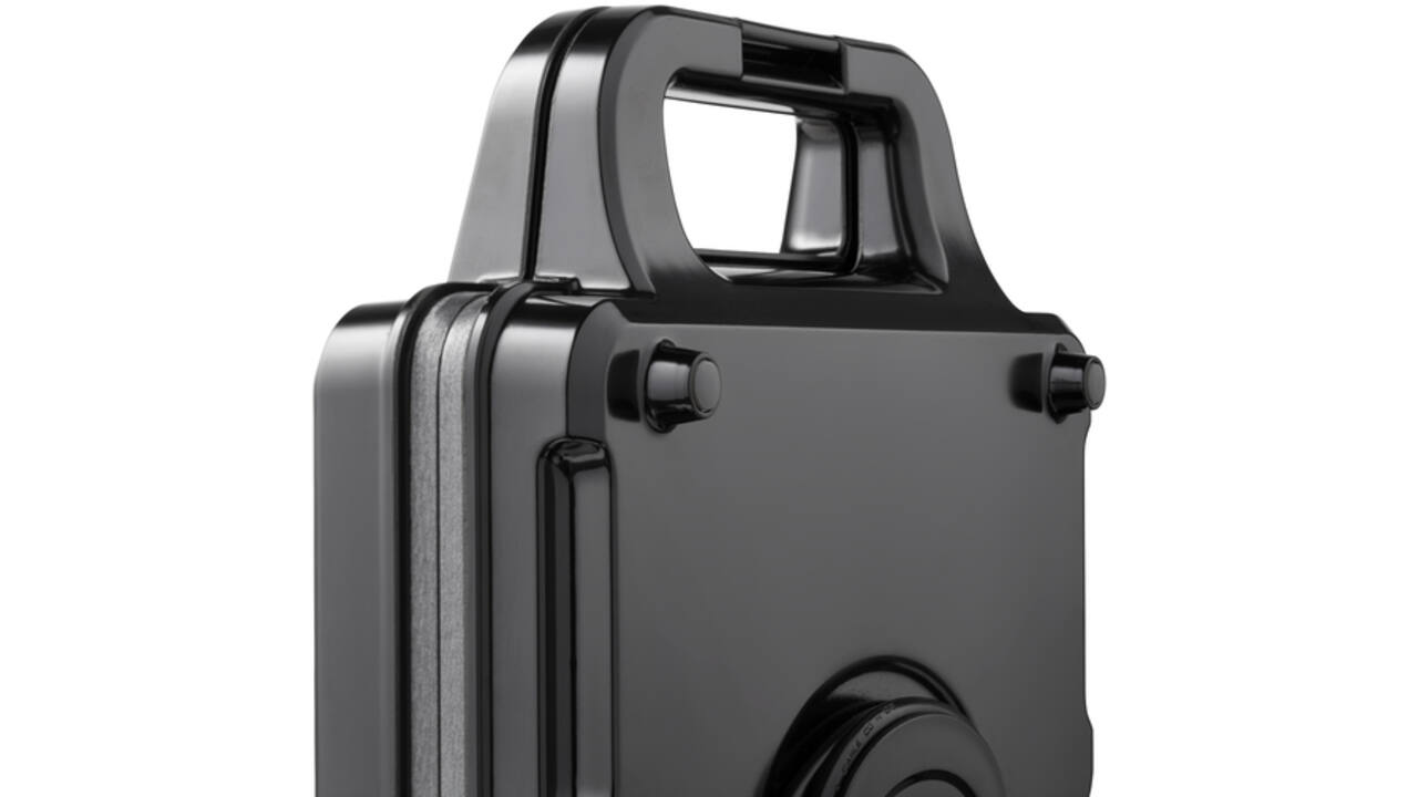 Panini grill Tomado zwart/RVS
