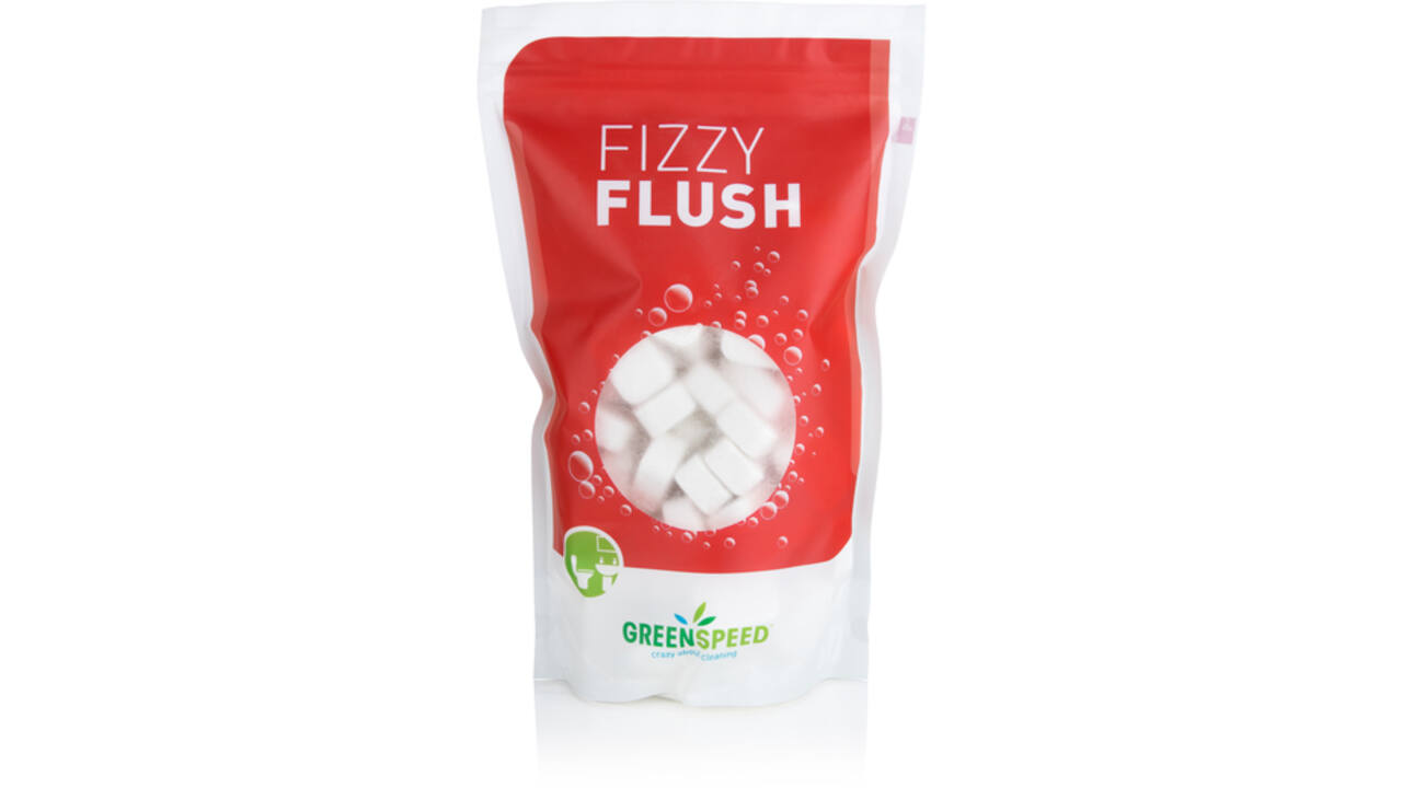 Toiletreinigingstablet Greenspeed Fizzy Flush 15g 75 stuks