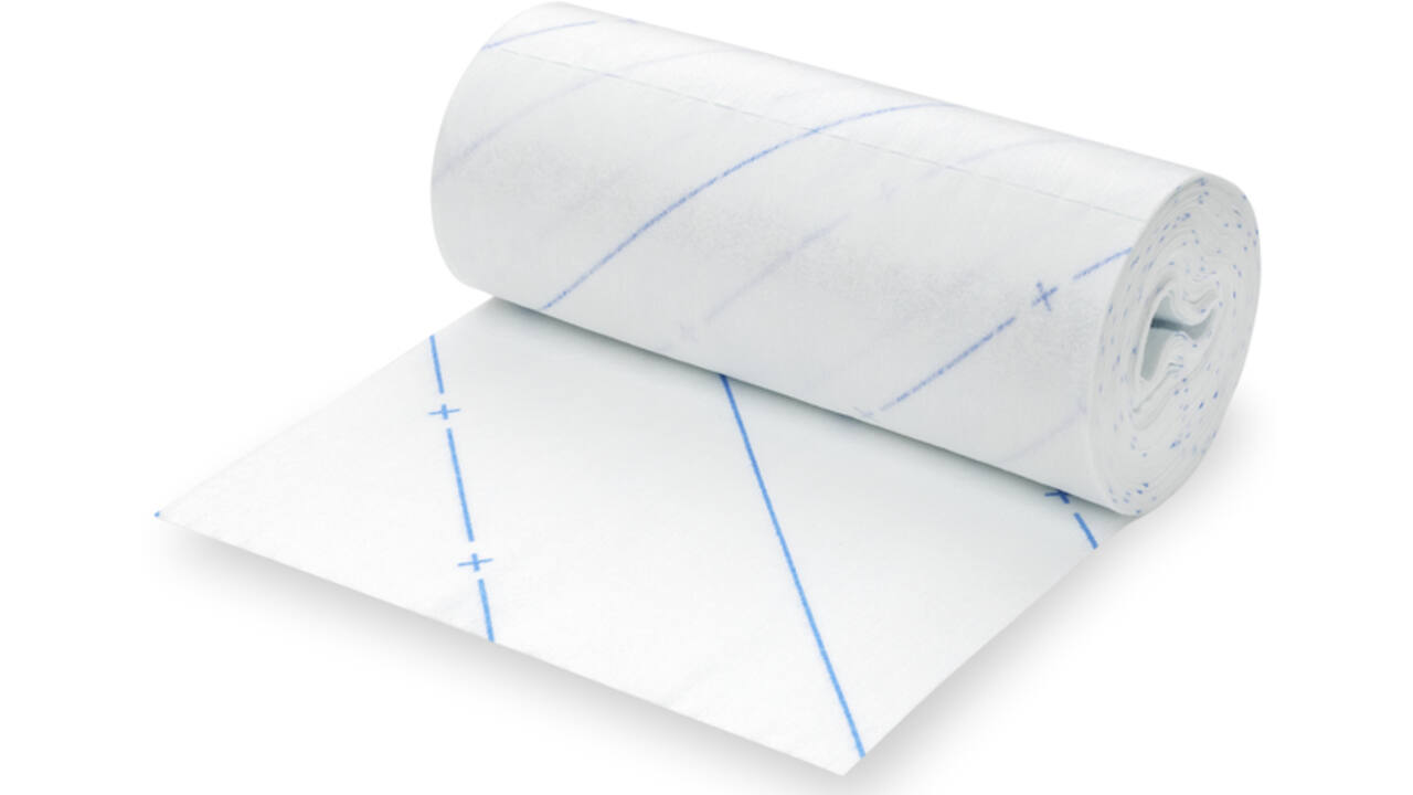Microvezeldoek Cleaninq wegwerp 33x23,5cm 60 vel