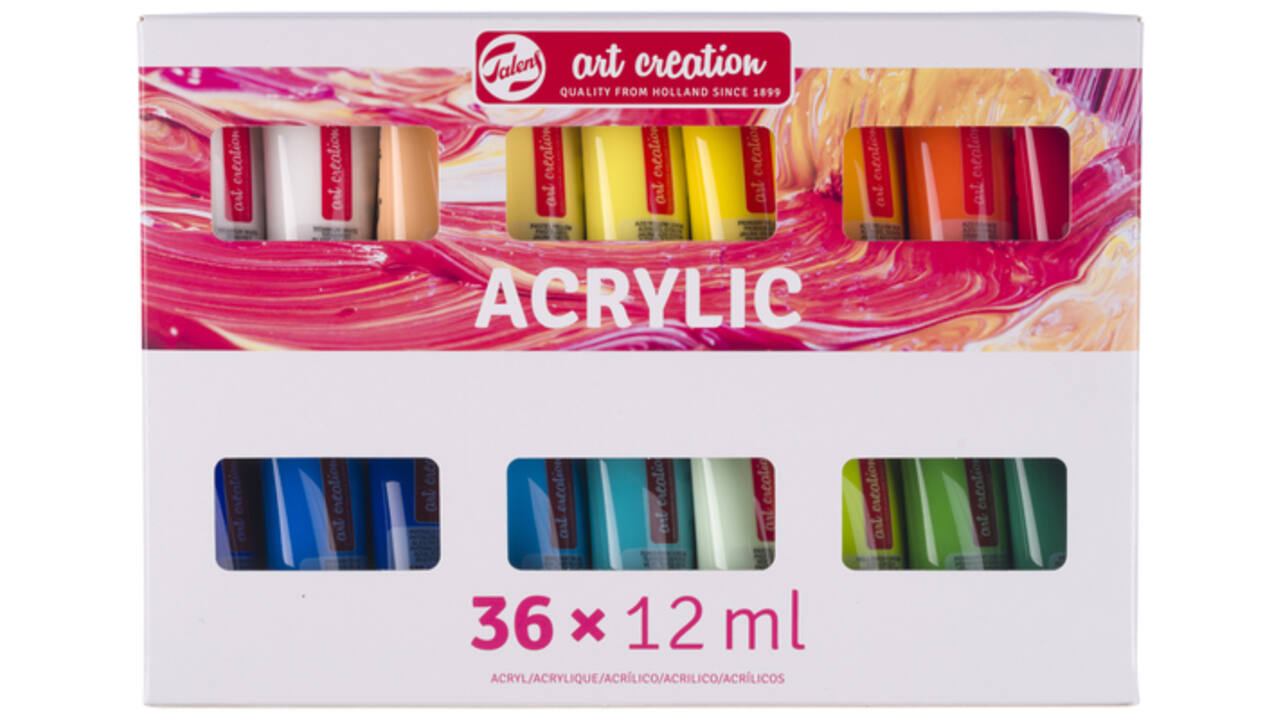 Acrylverf Talens Art Creation set à 36 kleuren