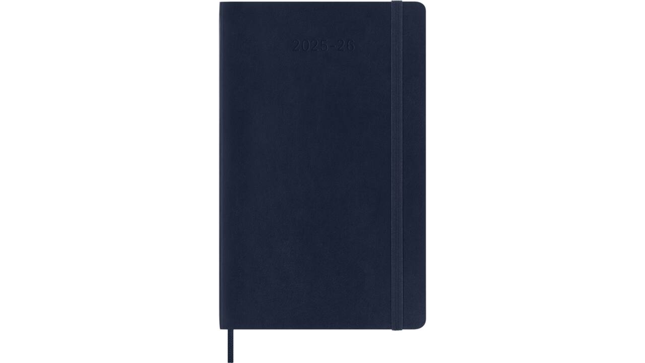 Agenda 2025/2026 Moleskine 18M Planner Weekly 7dagen/1pagina large sc sapphire blue