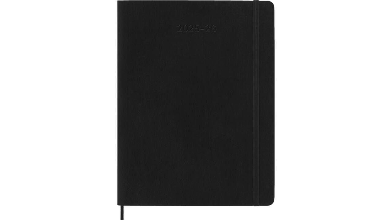 Agenda 2025/2026 Moleskine 18M Planner Weekly 7dagen/1pagina XL sc black