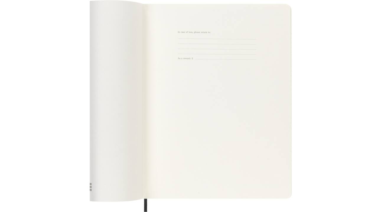 Agenda 2025/2026 Moleskine 18M Planner Weekly 7dagen/1pagina XL sc black