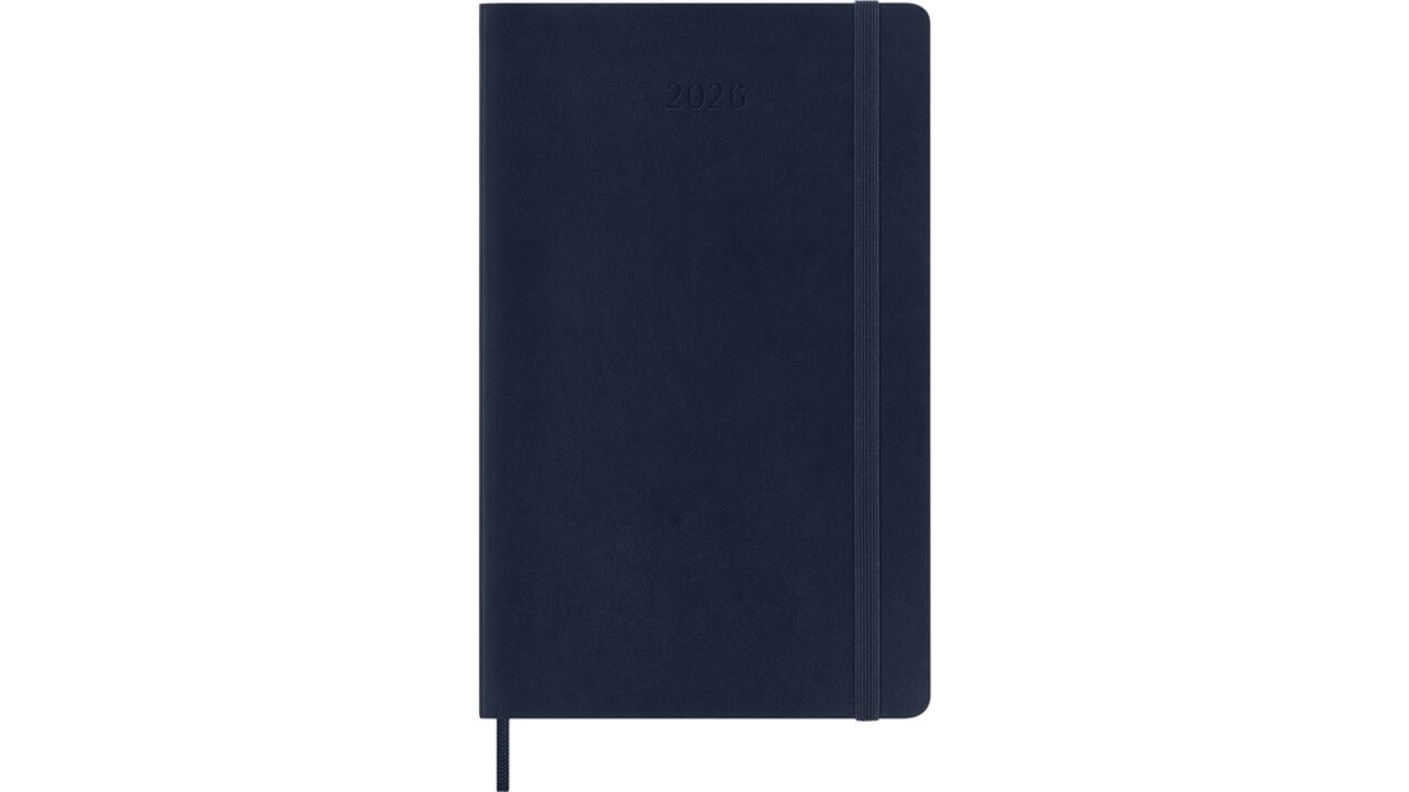 Agenda 2026 Moleskine 12M Planner Weekly 7dagen/1pagina large sc sapphire blue
