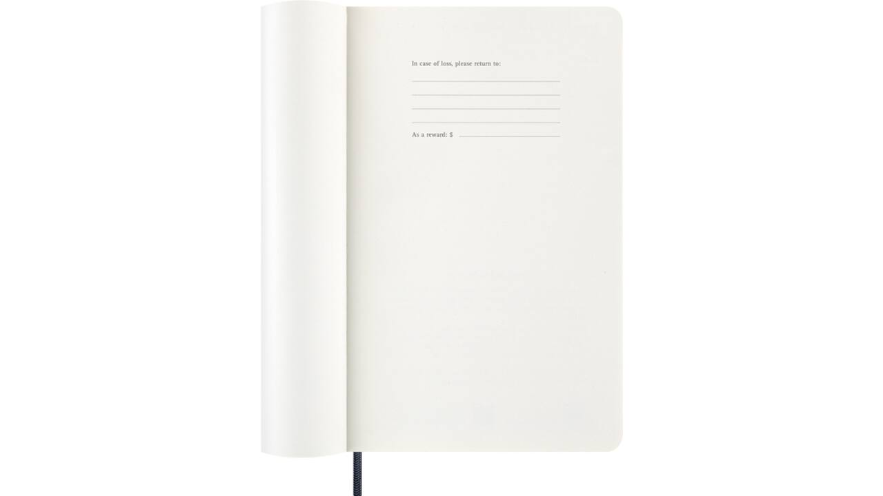 Agenda 2026 Moleskine 12M Planner Weekly 7dagen/1pagina large sc sapphire blue