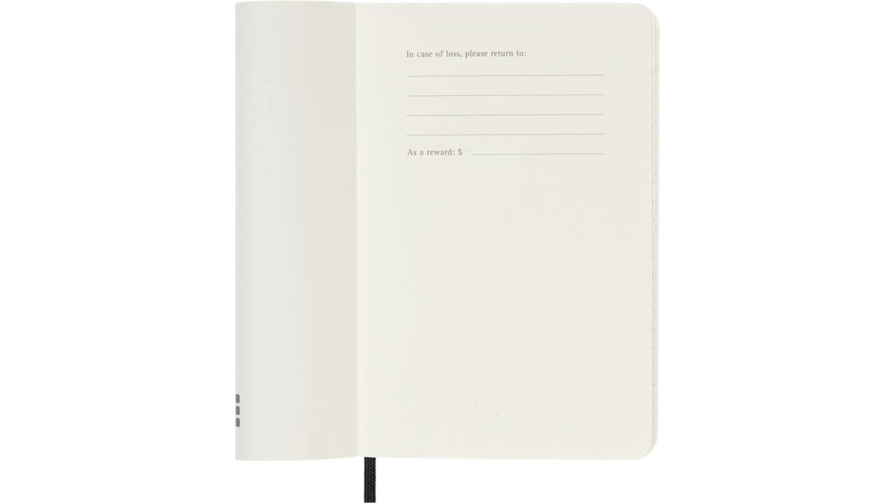 Agenda 2026 Moleskine 12M Planner Weekly 7dagen/1pagina pocket sc black
