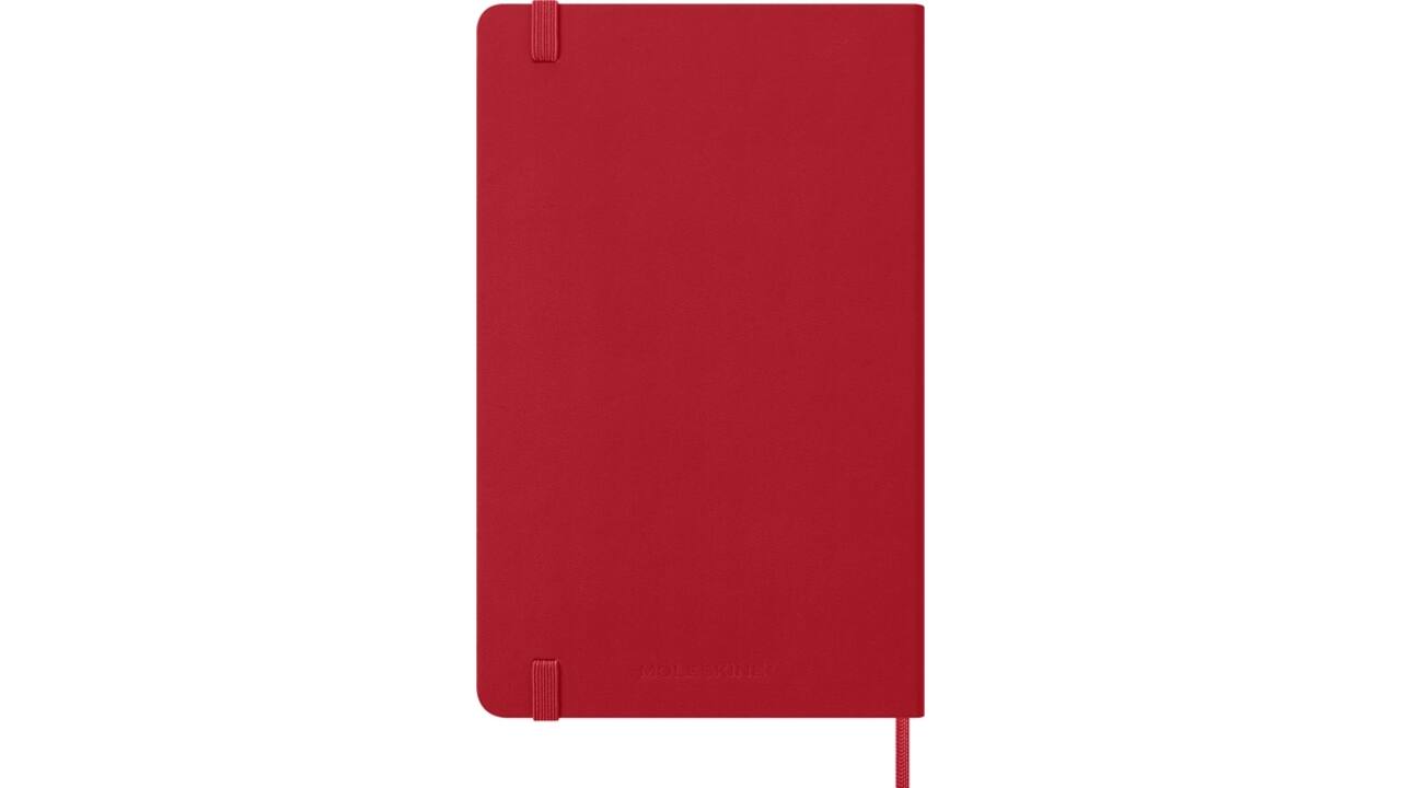 Agenda 2026 Moleskine 12M Planner Weekly 7dagen/1pagina large hc scarlet red