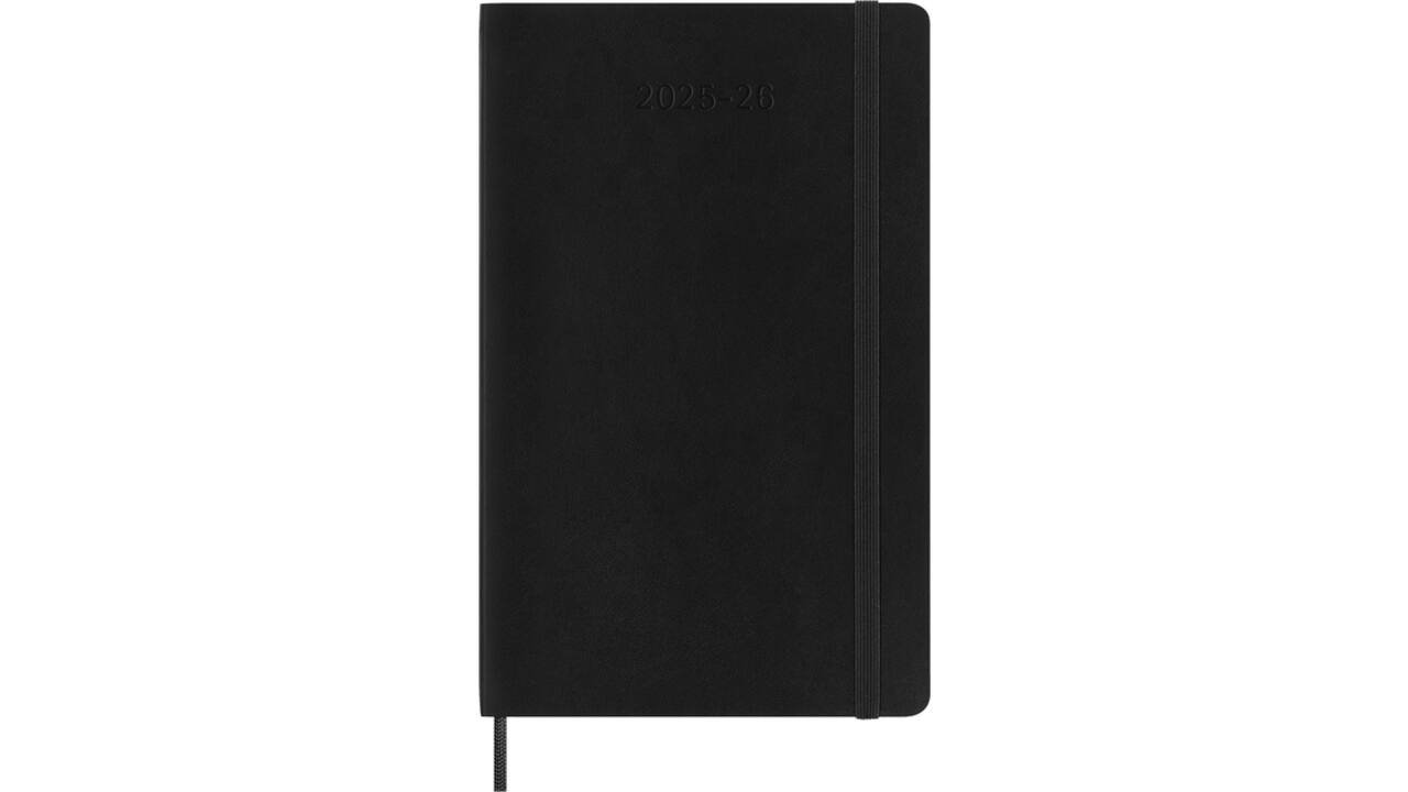 Agenda 2025/2026 Moleskine 18M Planner Weekly 7dagen/1pagina large sc black