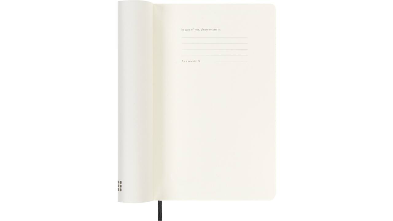 Agenda 2025/2026 Moleskine 18M Planner Weekly 7dagen/1pagina large sc black