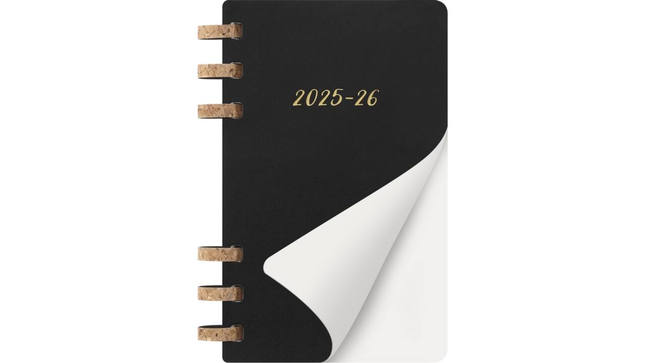 Agenda 2025/2026 Moleskine 12M Academic Weekly 7dagen/1pagina Myrtle large sc black