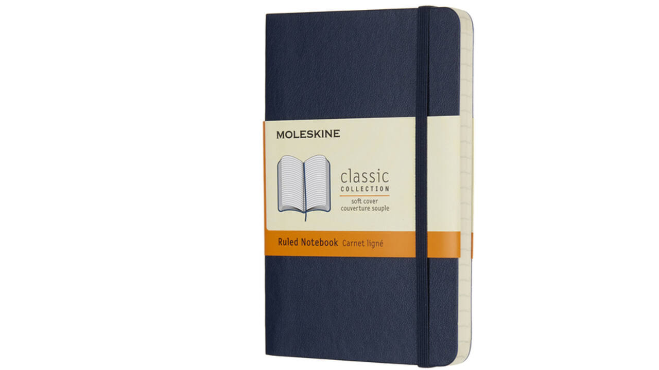 notitieboek A6 Moleskine SC saffier blauw