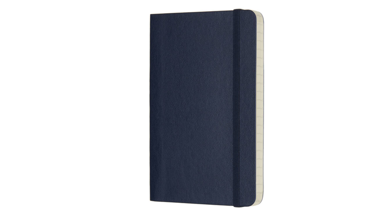 notitieboek A6 Moleskine SC saffier blauw