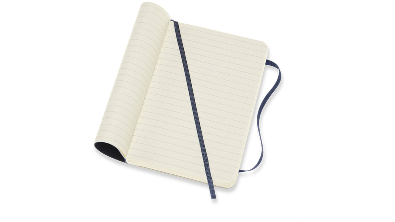notitieboek A6 Moleskine SC saffier blauw