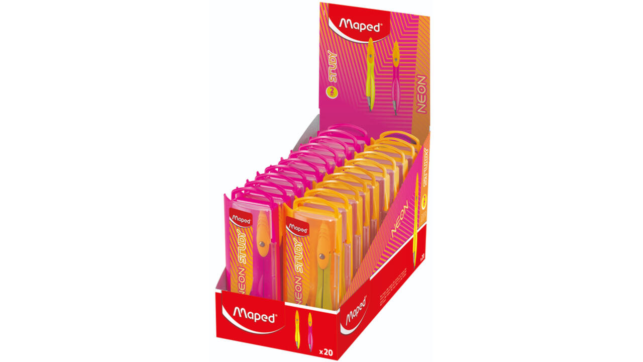 Passer Maped Neon Study display à 20 stuks assorti