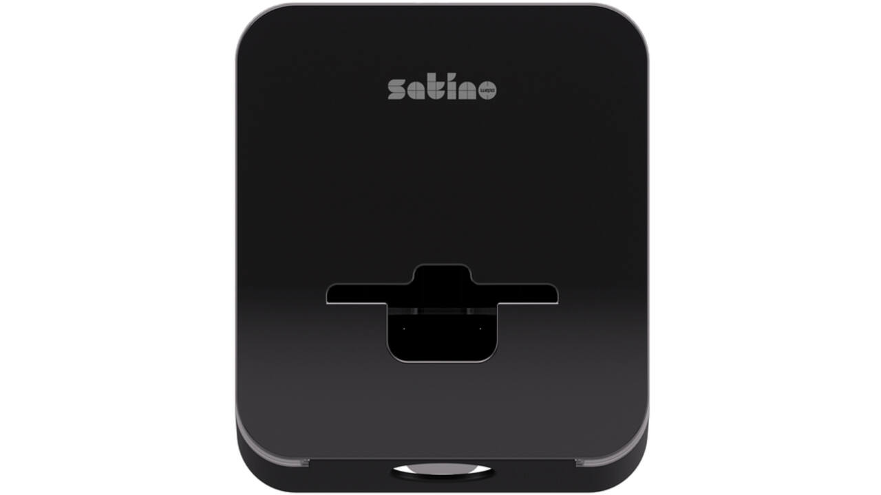 Dameshygiënedispenser Satino FC1 Hyginity FemCare zwart 333443
