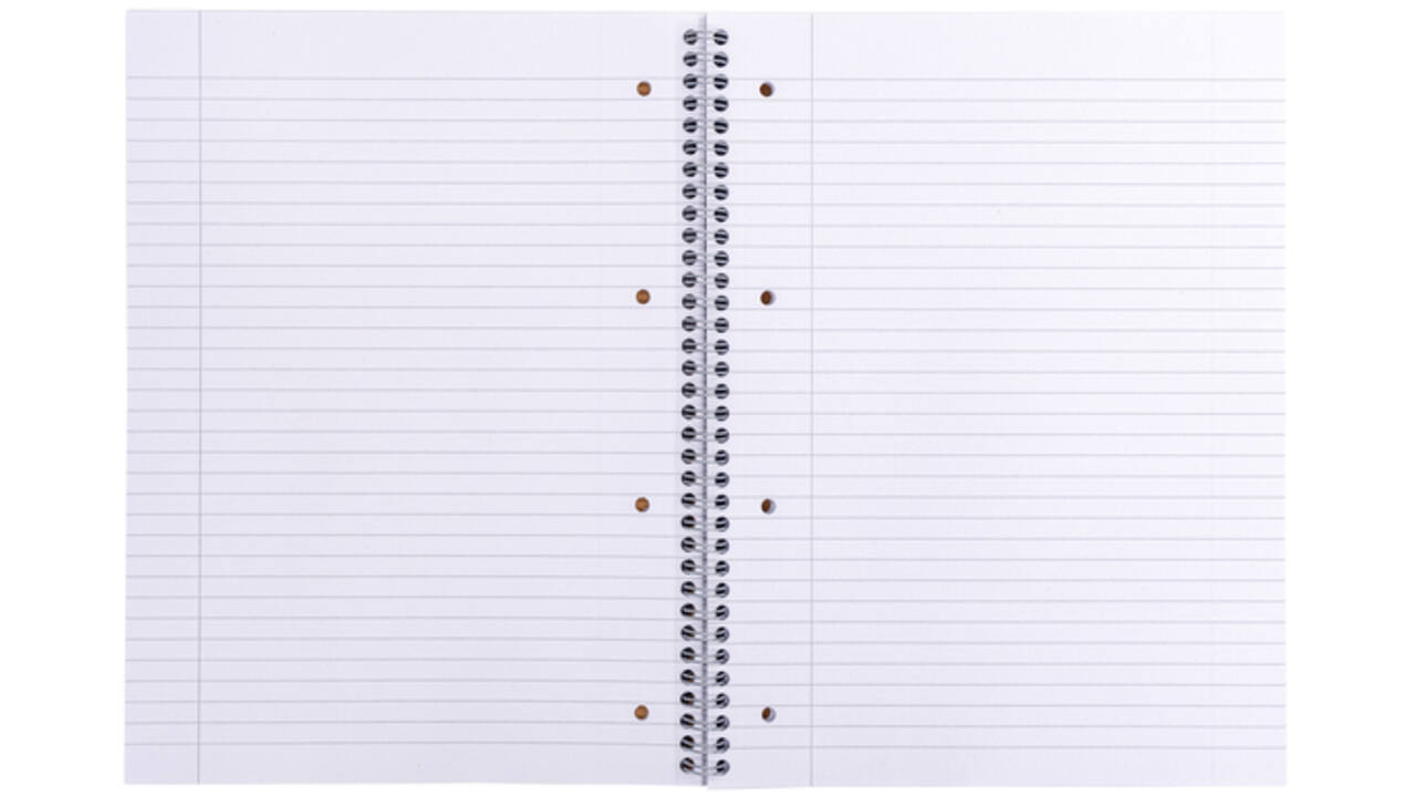 Collegeblok Pukka Pad Jotta A4 lijn 200 pagina's 80gr kraft