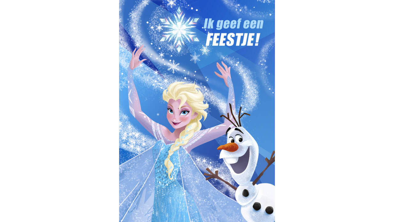 Uitnodigingen&nbsp;Divers Disney Frozen