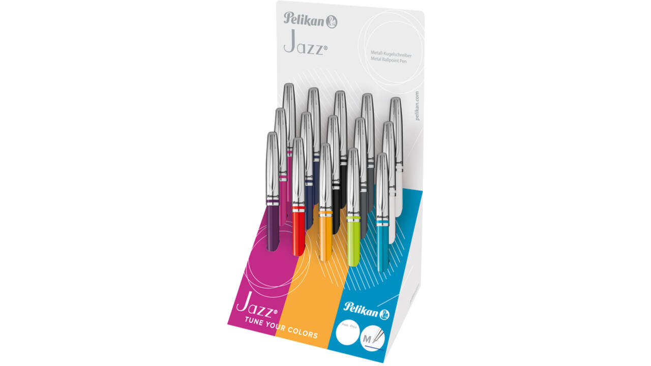 Balpen Pelikan Jazz Classic K35CD-15 medium assorti