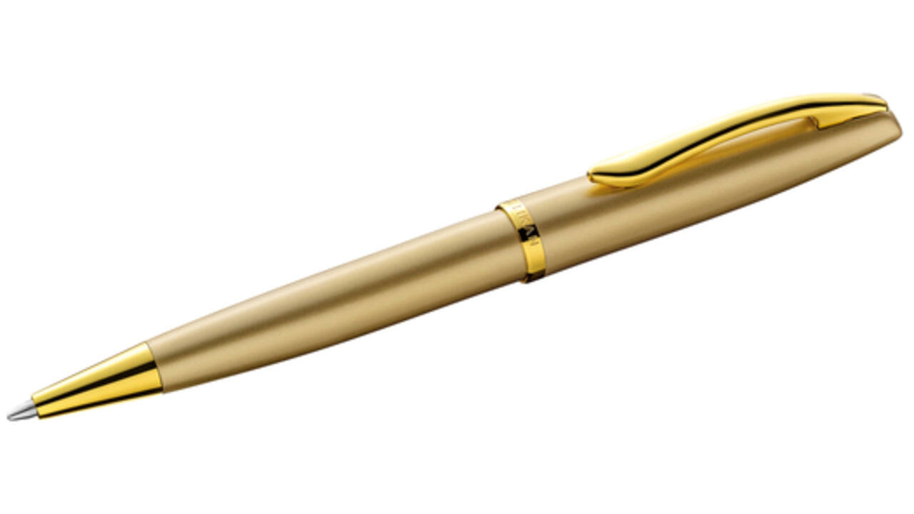 Schrijfset Pelikan Jazz Noble Elegance K36+P36 medium gold