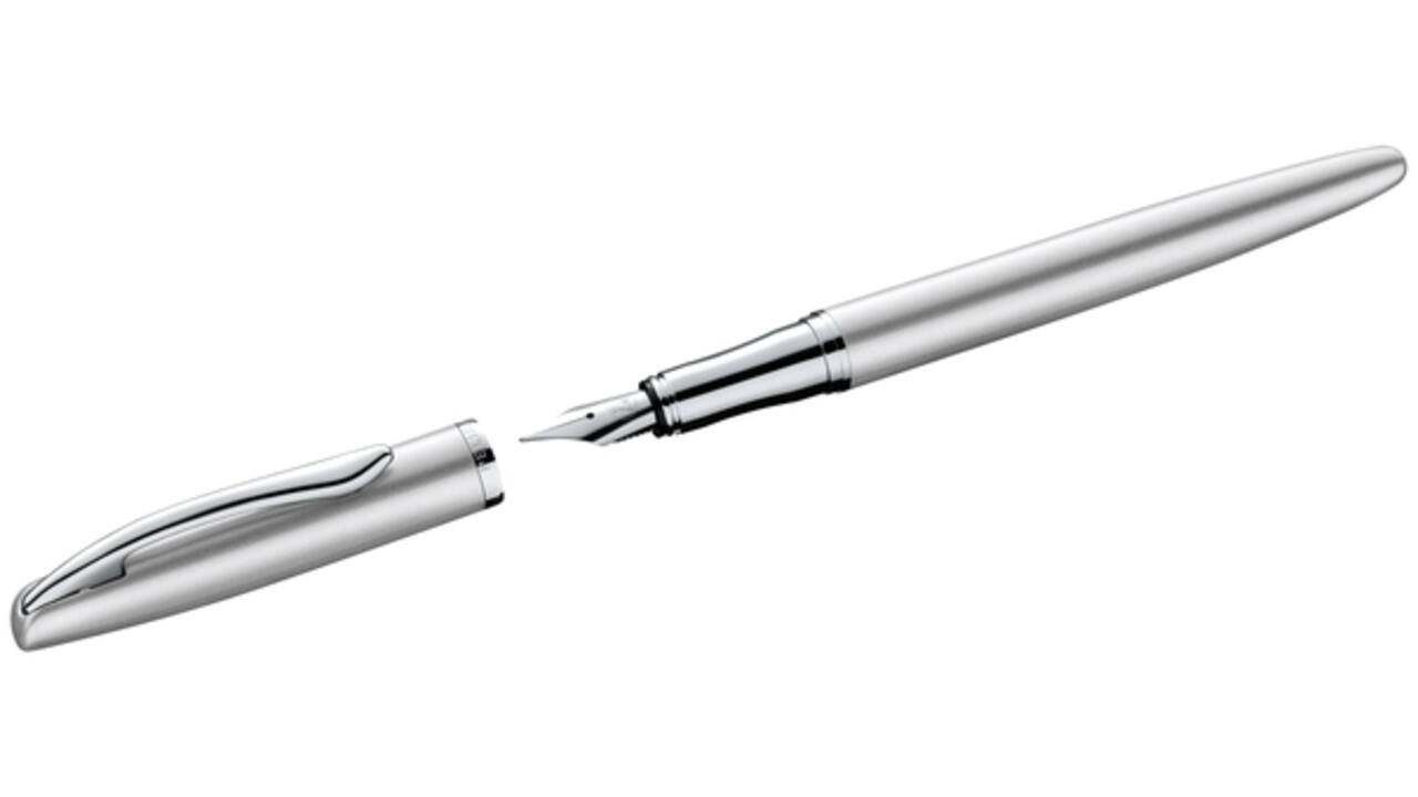 Schrijfset Pelikan Jazz Noble Elegance K36+P36 medium silver