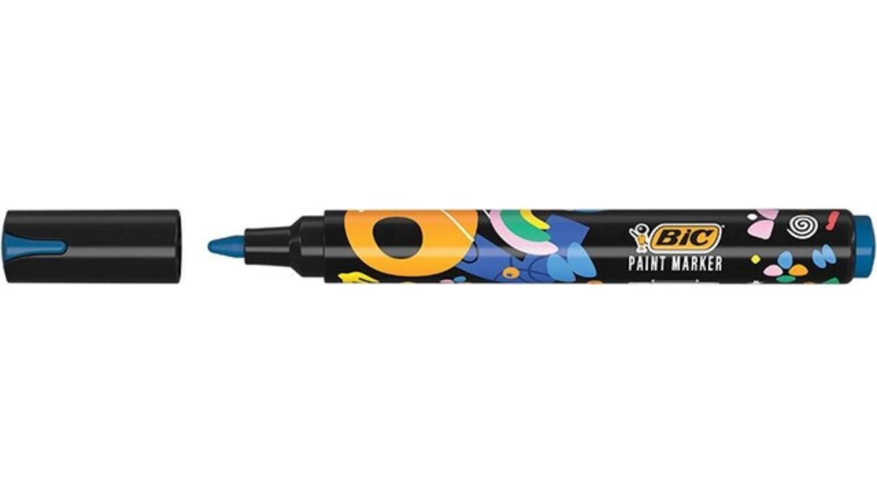 Paintmarker Bic Intensity assorti 4 stuks