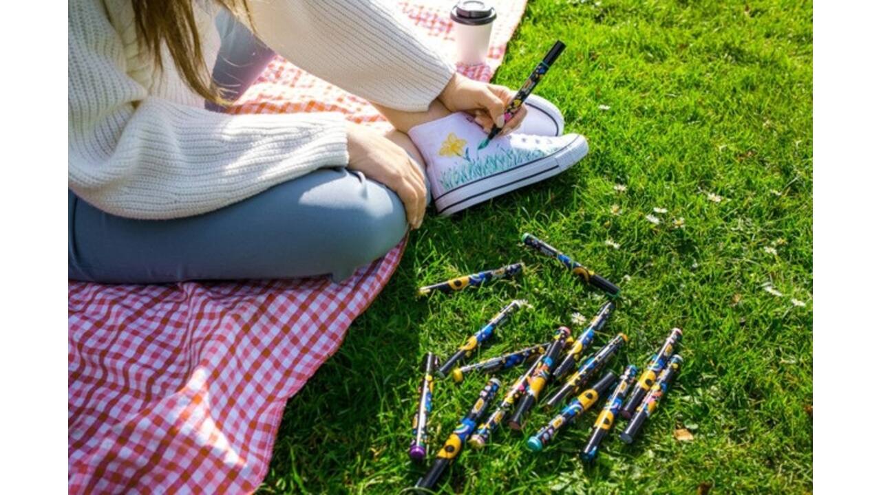 Paintmarker Bic Intensity assorti 4 stuks
