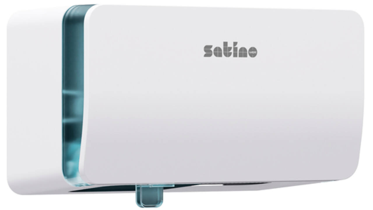 Toiletpapierdispenser Satino MT1 Hyginity duo wit 333426