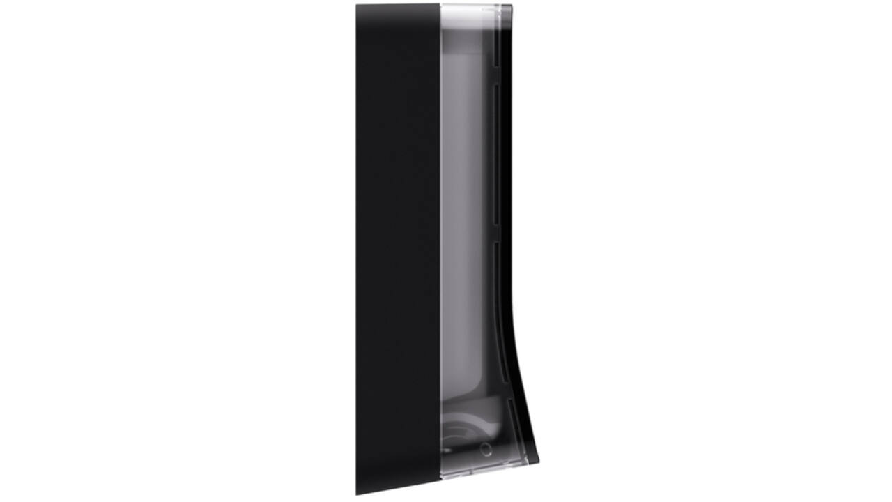Handdoekdispenser Satino PT2 Hyginity S zwart 333413