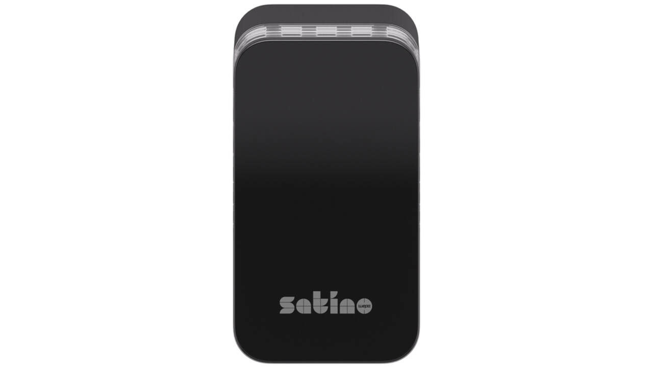 Luchtverfrisserdispenser Satino AR1 Hyginity Eco zwart 333441
