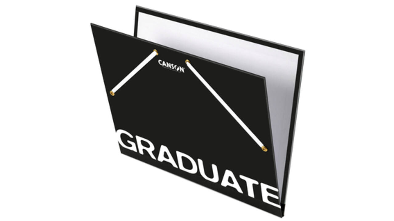 Tekenmap Canson Graduate elastieksluiting 320x450mm zwart