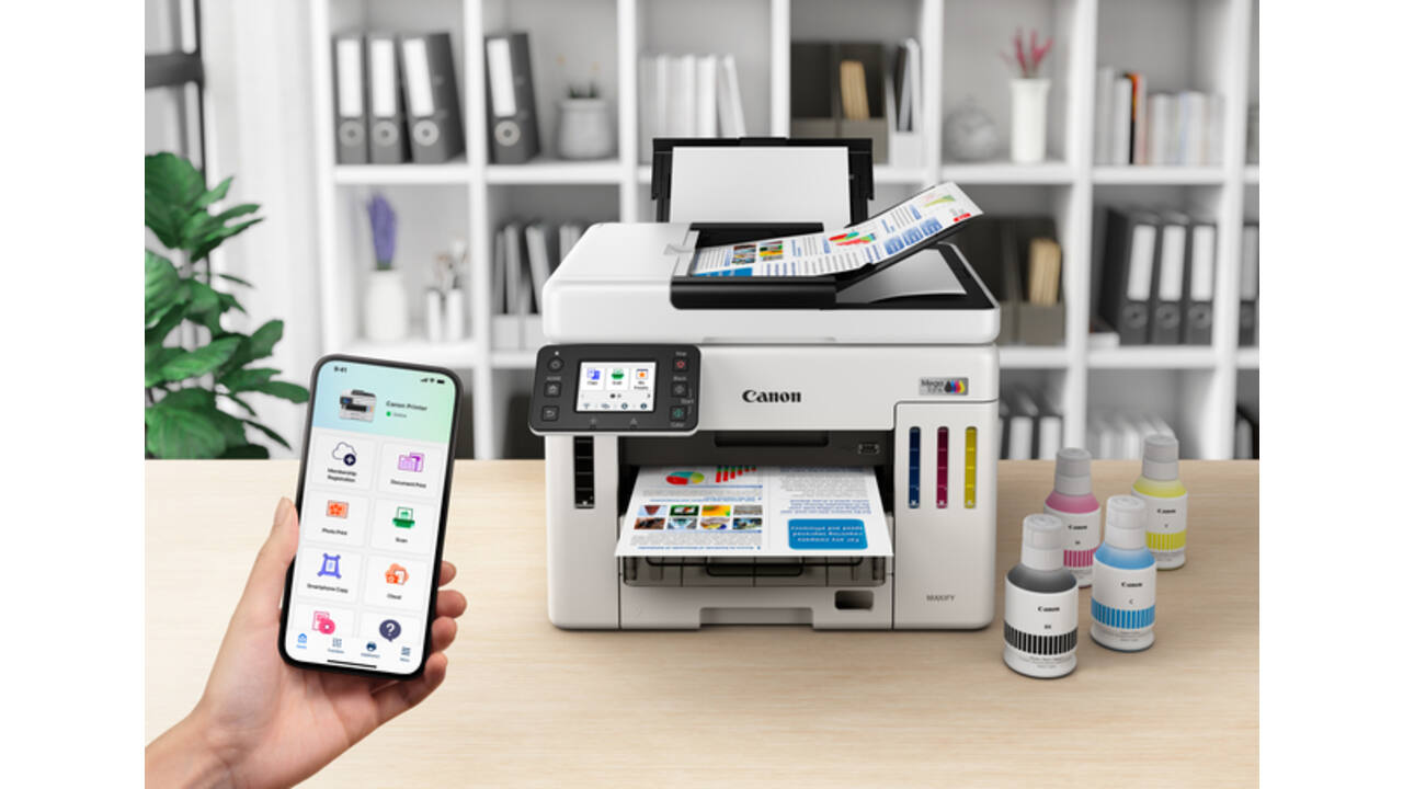 Multifunctional inktjet printer Canon MAXIFY GX7150