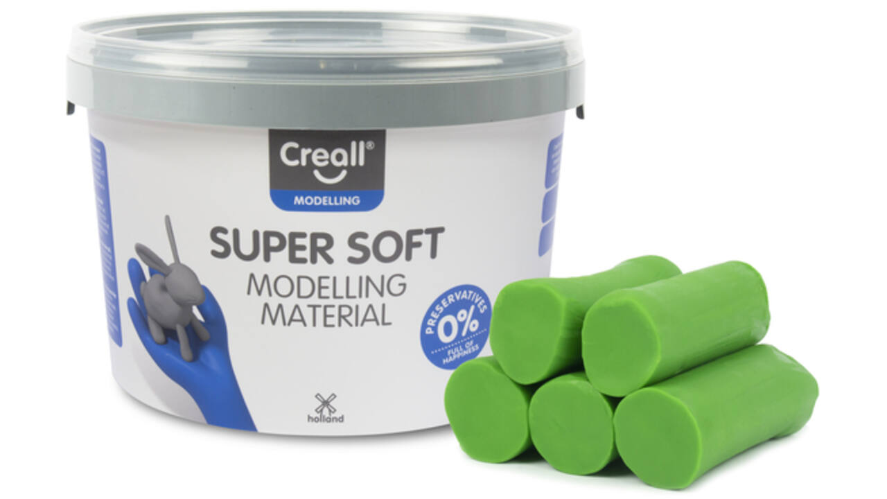 Klei Creall supersoft groen 1750gram