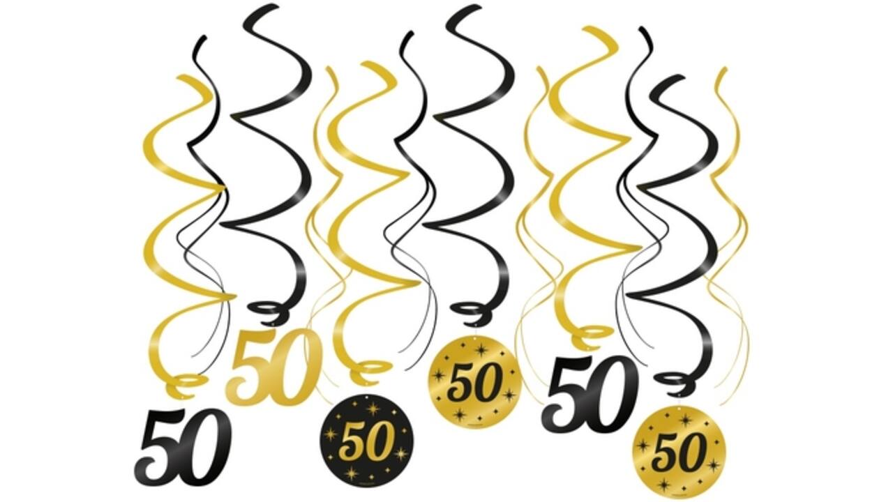 Classy party swirls 50