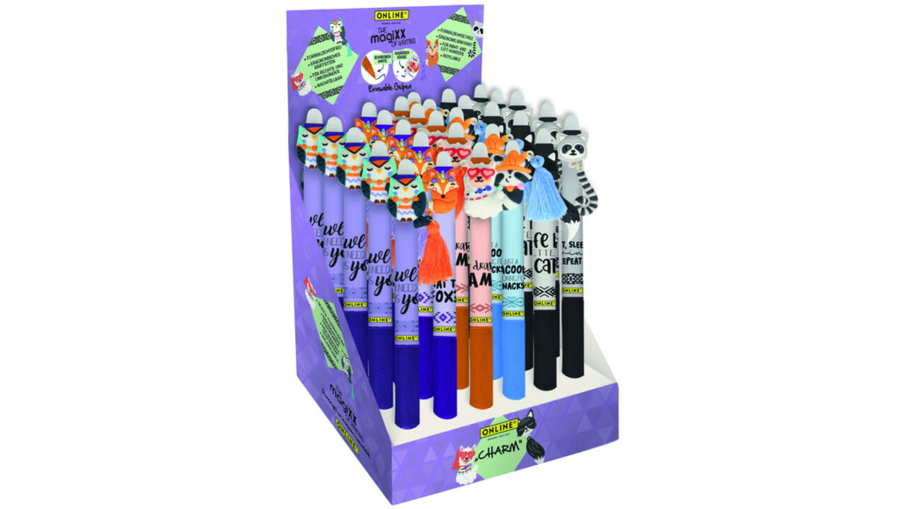 Gelschrijver Online Magixx Fun Charm 0.7mm assorti