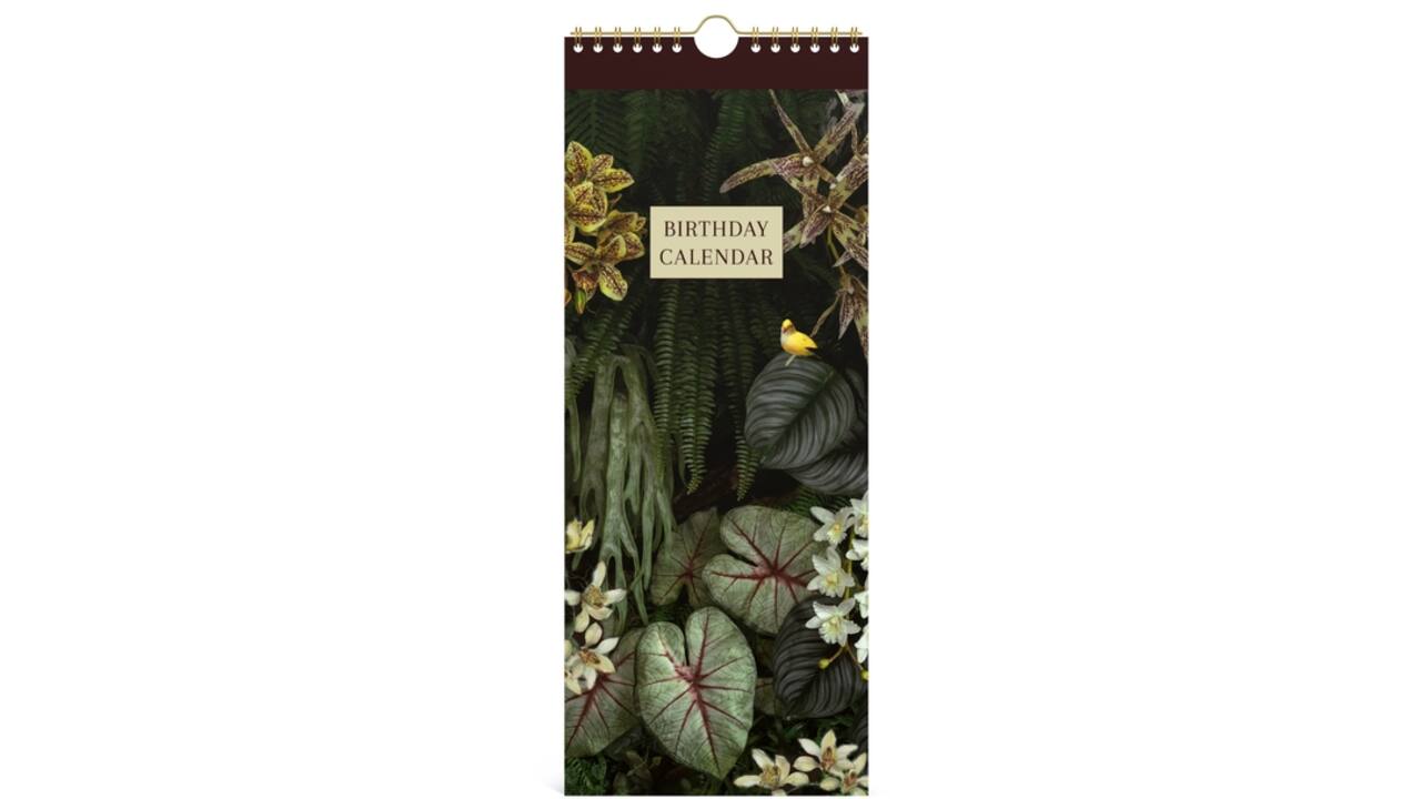 Verjaardagskalender Lannoo 130x325 Botanic