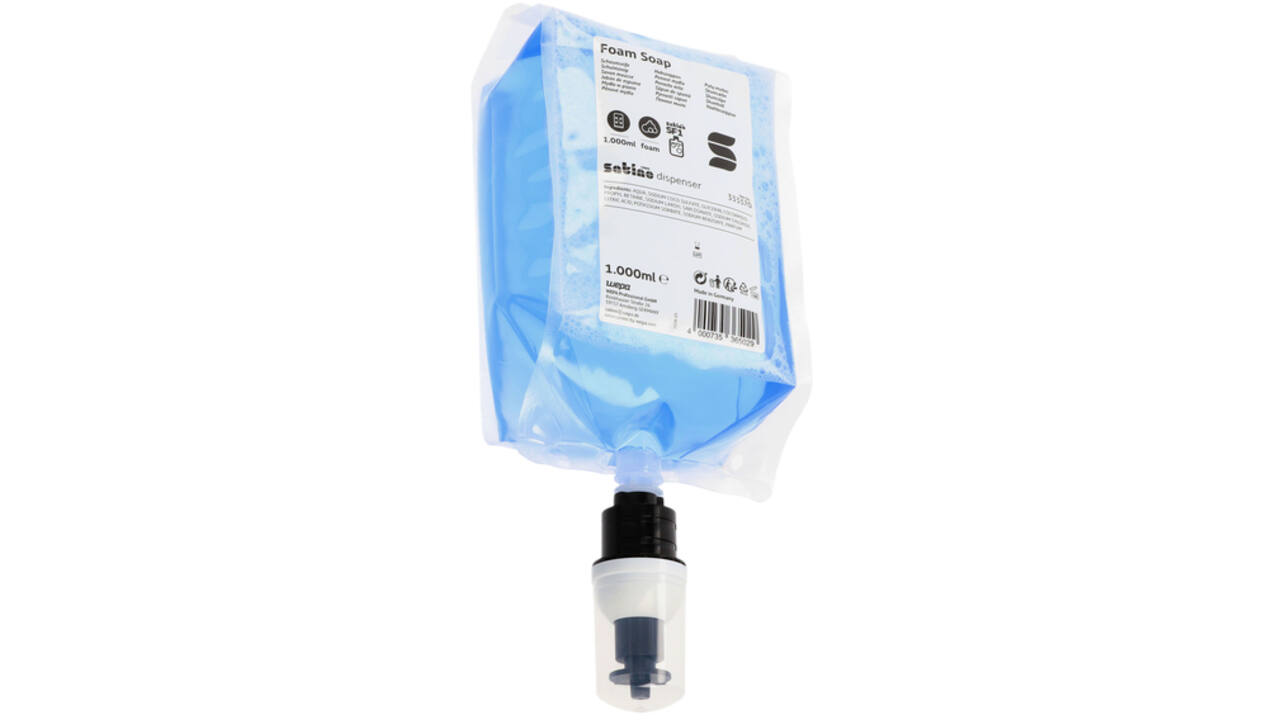 Handzeep Satino SF1 schuim 1000ml 333370
