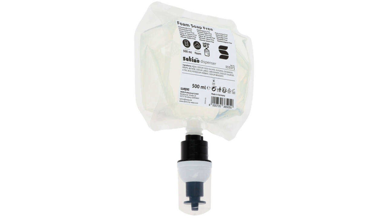 Handzeep Satino SF2 Free schuim 500ml 333371