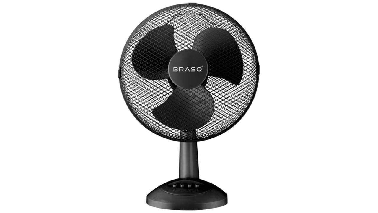 Tafelventilator BRASQ F400 Ø 30cm zwart
