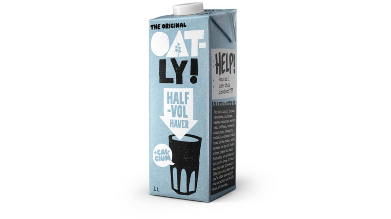 Haverdrank Oatly halfvol 1 liter
