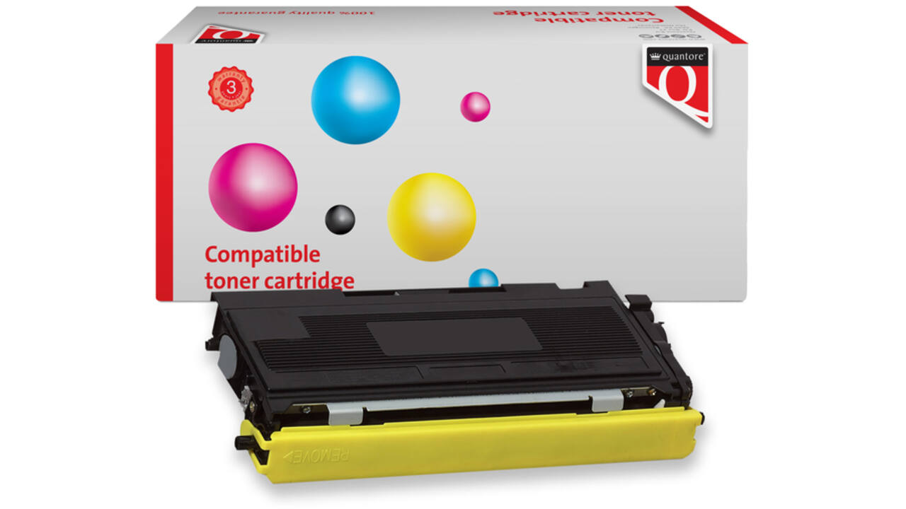Toner Quantore alternatief tbv brother TN-2005 Zwart jumbo