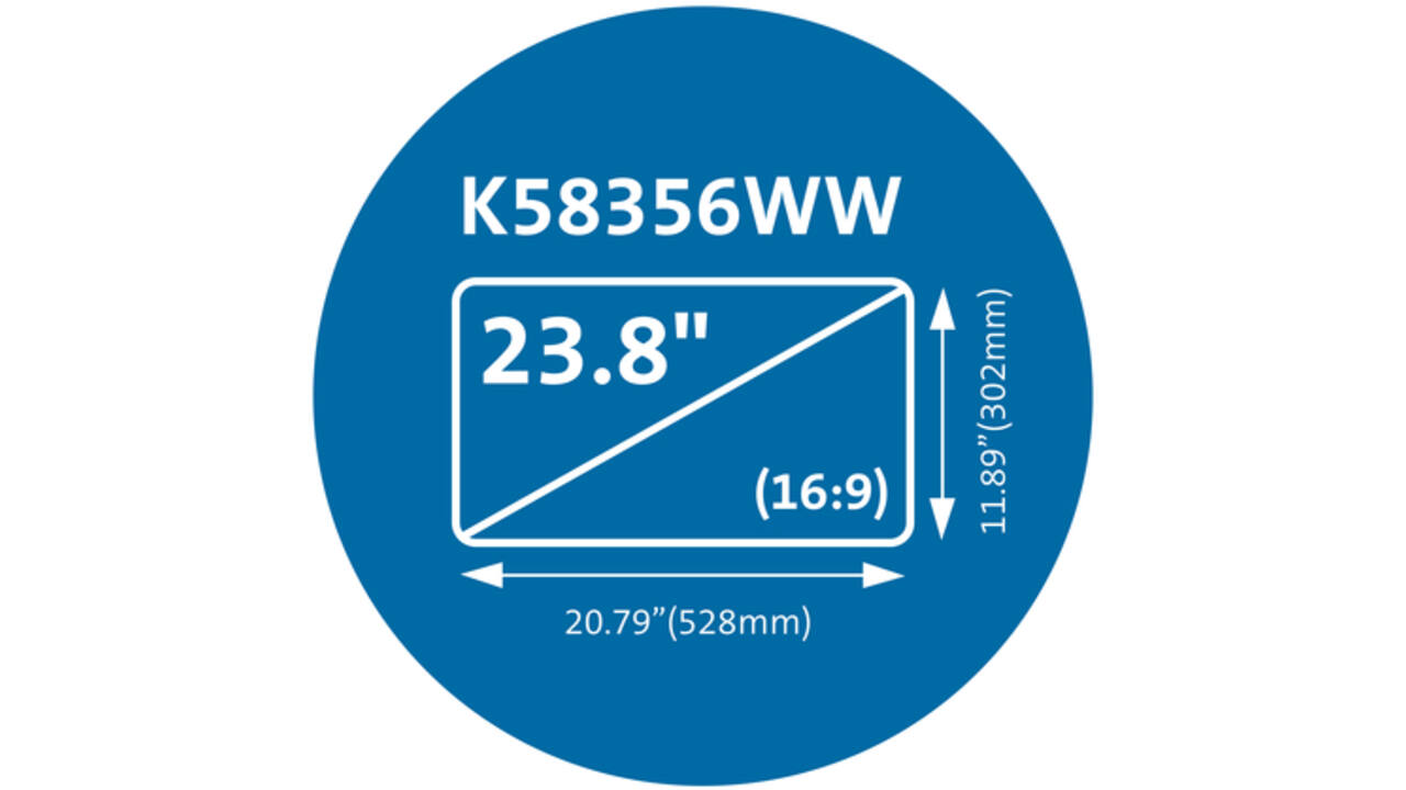 Privacyfilter Kensington MagPro 23.8 inch 16:9