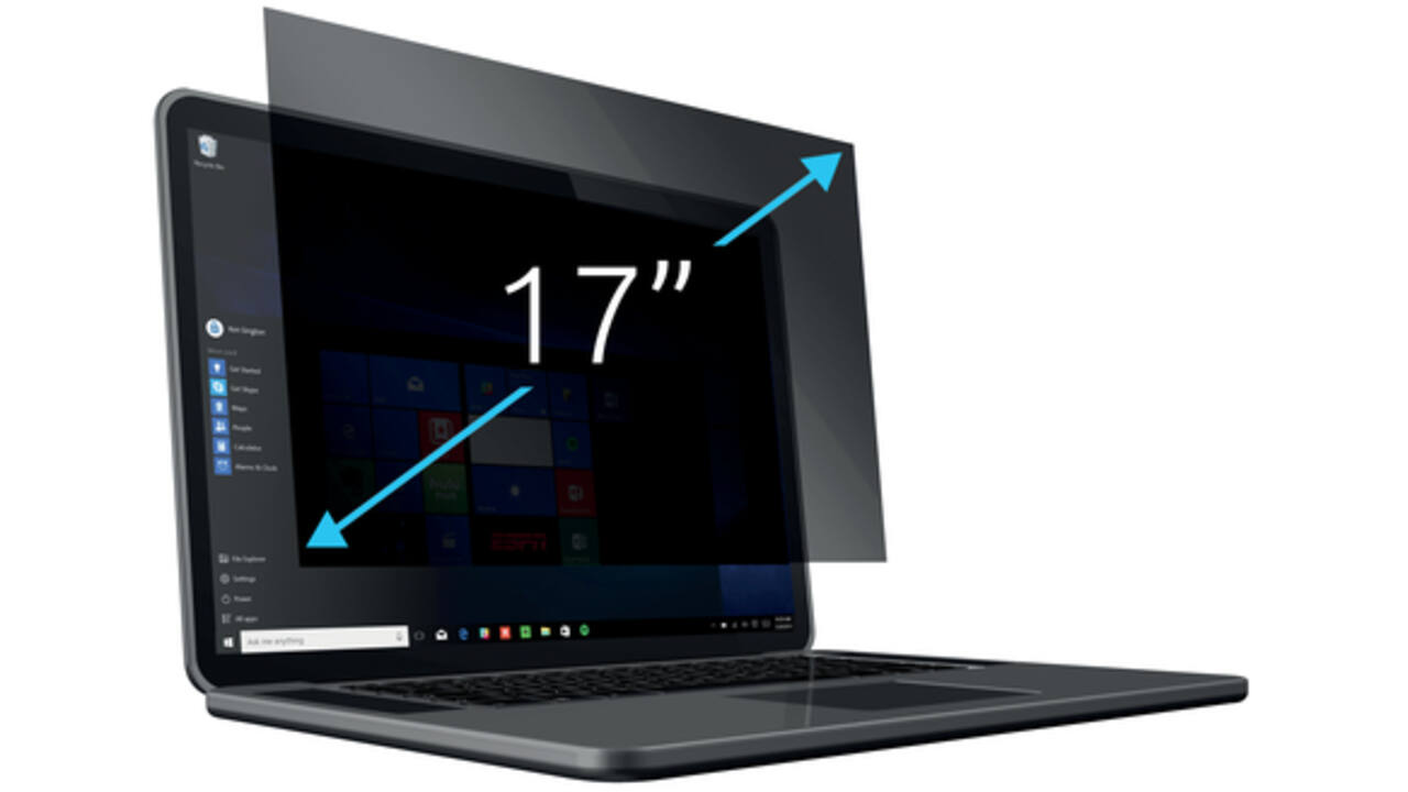 Laptop Privacyfilter 2-Weg 17 inch breed 16:10