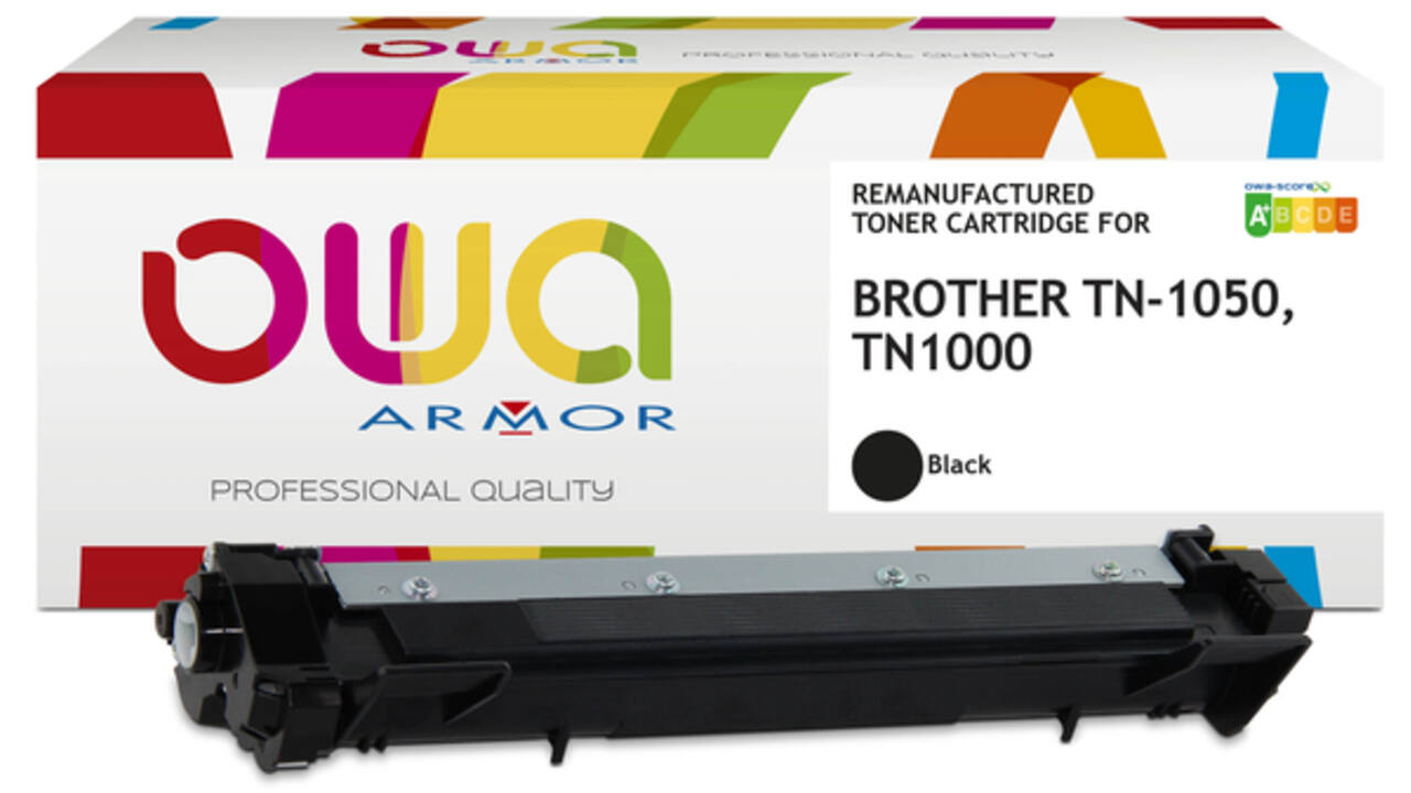 Toner OWA alternatief tbv Brother TN-1050 zwart jumbo