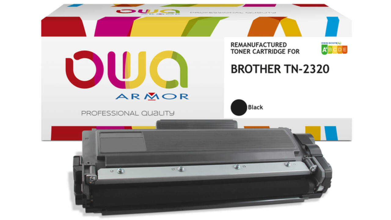 Toner OWA alternatief tbv Brother TN-2320 zwart jumbo