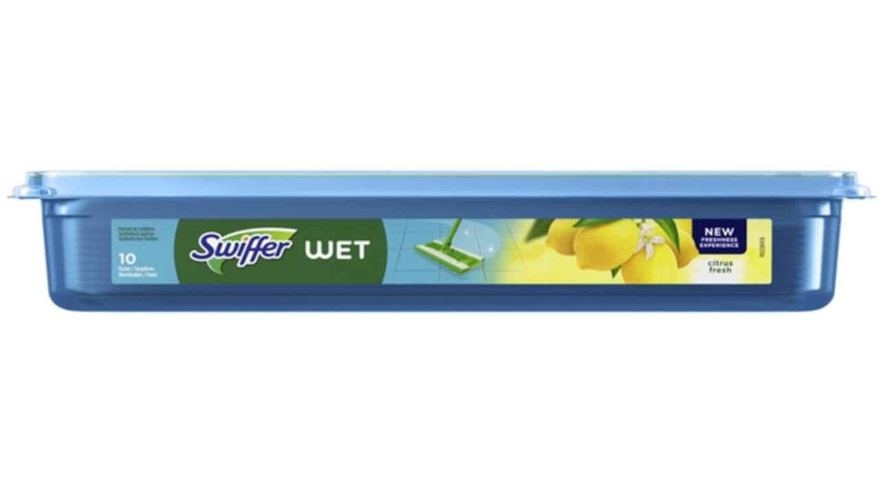 Vloerwisdoekjes Swiffer Wet Citrus 10 stuks