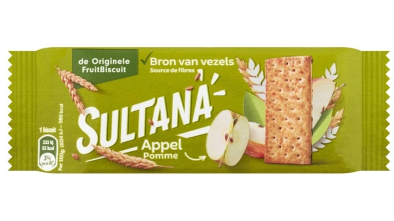 Fruitbiscuit Sultana appel 3-pack