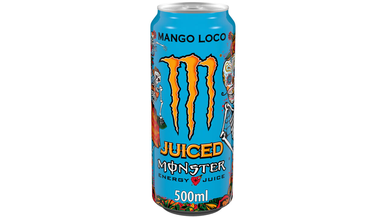 Energiedrank Monster juice mango loco blik 500ml