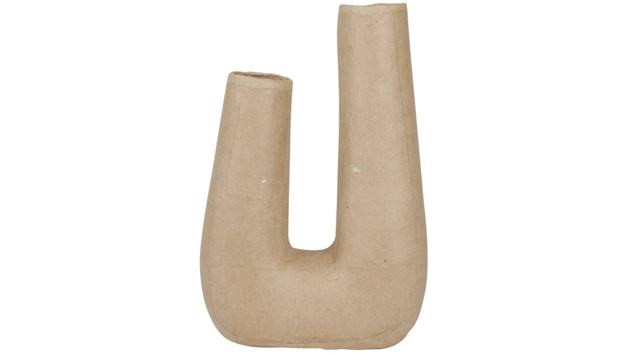 Figuur Décopatch dubbele vaas 16.5x7x25cm