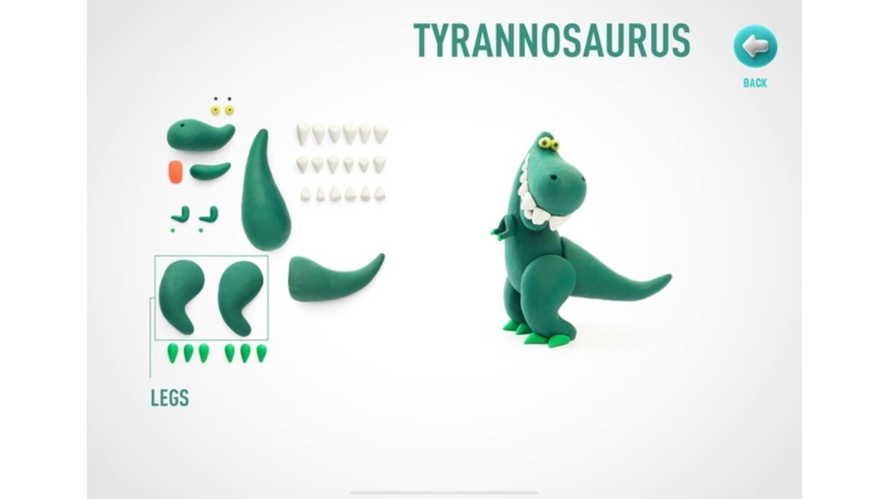 Klei Hey Clay dinos set à 3 delen
