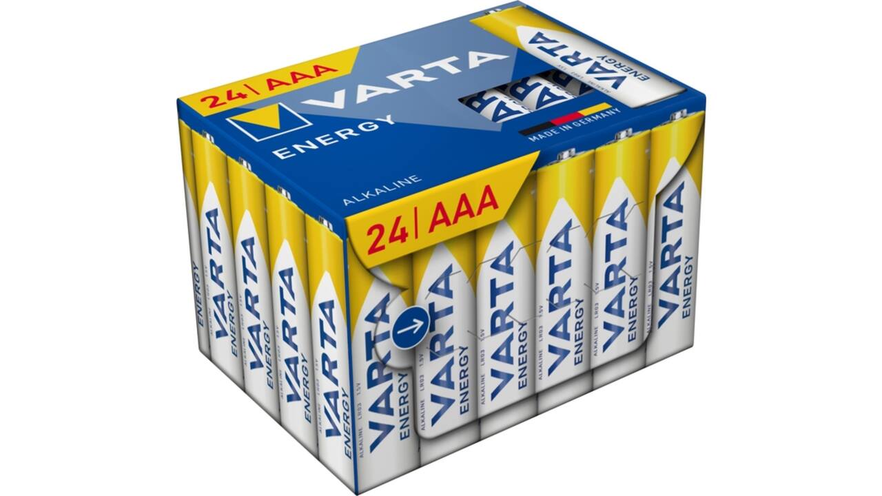 Batterij Varta Energy 24x AAA